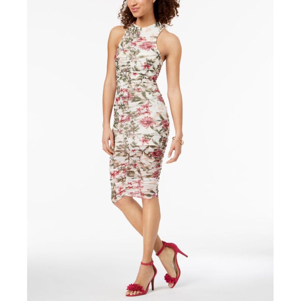 Material Girl Juniors Ruched Bodycon Dress